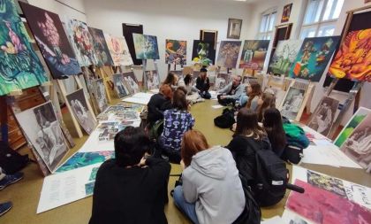 Výstava klauzurních prací studentů SUPŠ Zámeček v Plzni