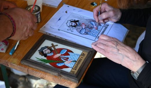 Letní kurz podmalby na skle s Jiřím Honissem