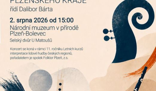 Koncert orchestru lidových nástrojů Plzeňského kraje aneb Hrají a zpívají mladí Plzeňáci
