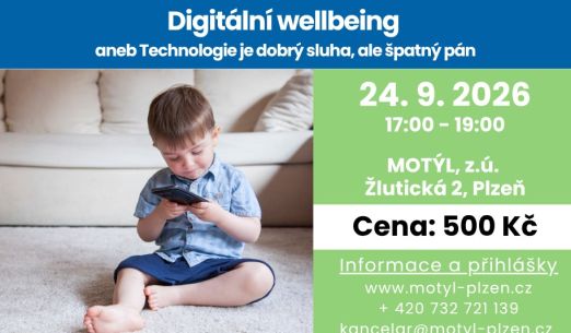 Digitální wellbeing aneb technologie je dobrý sluha ale špatný pán