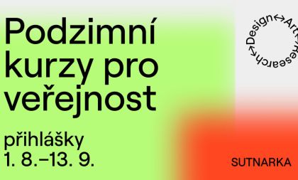 Podzimní kurzy pro veřejnost