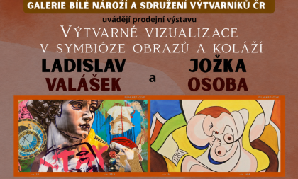 Výtvarné vizualizace v symbióze obrazů a koláží