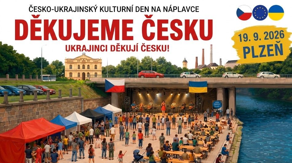 Děkujeme Česku 2026 – česko-ukrajinský kulturní den