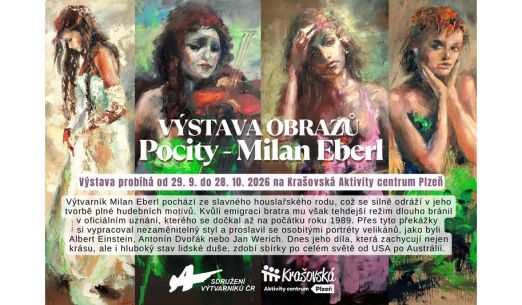 Výstava obrazů "Pocity"