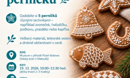 Vánoční zdobení perníčků (workshop)