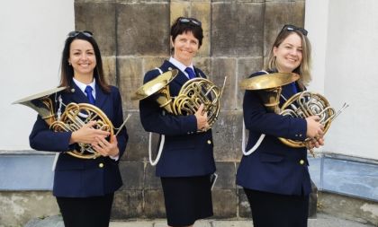 Koncert lesních rohů na zámku Kozel