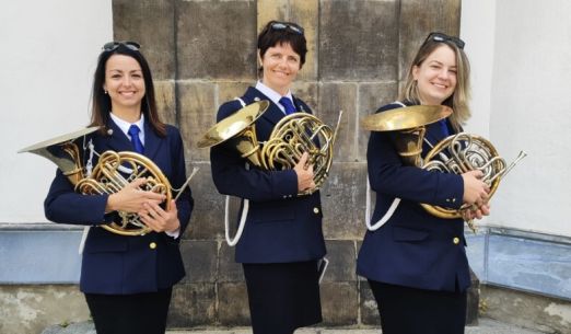 Koncert lesních rohů na zámku Kozel