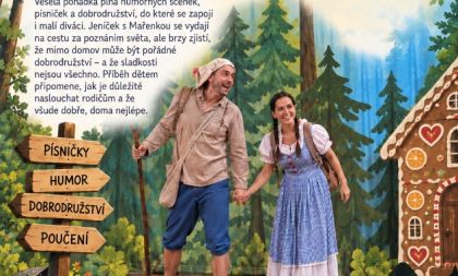 Jeníček a Mařenka na útěku z domova - divadlo KOLEM