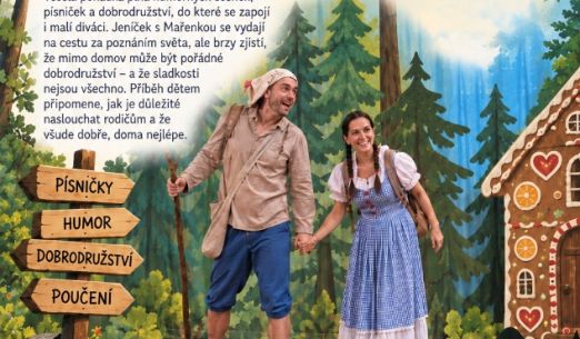 Jeníček a Mařenka na útěku z domova - divadlo KOLEM