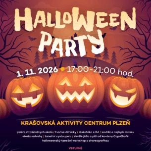 HALLOWEEN PARTY na Krašovské s Dance Nation