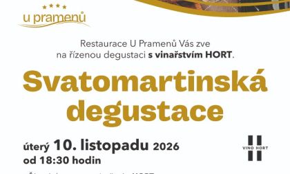 Svatomartinská degustace s vinařstvím HORT