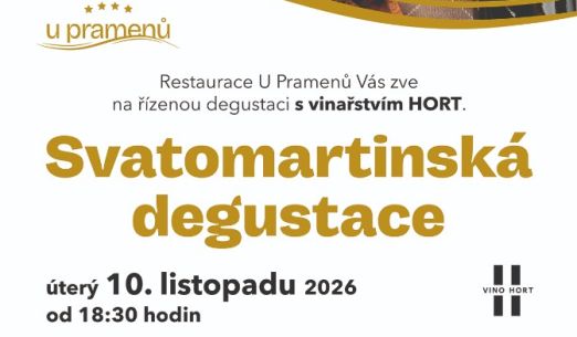 Svatomartinská degustace s vinařstvím HORT