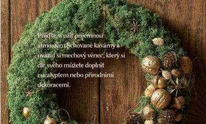 Adventní workshop - mechový věnec