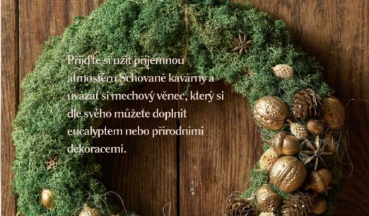 Adventní workshop - mechový věnec