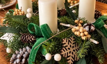 Vánoční tvoření: workshop výroby adventního věnce