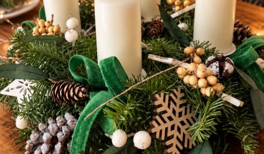 Vánoční tvoření: workshop výroby adventního věnce