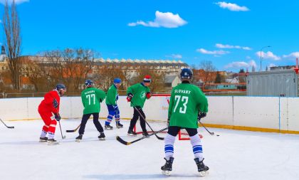 Veřejné kluziště ve Škoda sport parku