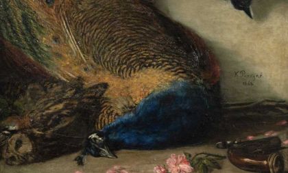 Přednáška Courbetovské inspirace v díle Karla Purkyně Zátiší s pávem (1861)